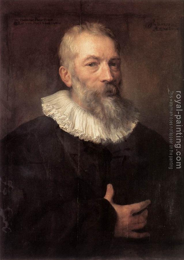 Anthony Van Dyck : Portrait of the Artist Marten Pepijn